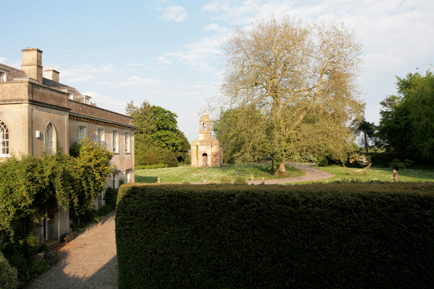 Babington House, the Georgian manor at the centre of the estate