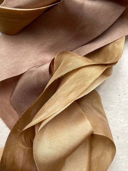 Folds of gold silk in close up, The Lanesborough Club & Spa