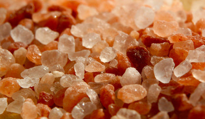 Himalayan salt crystals in close up, evoking the Thermal Spa Village's Salt Cave, Galgorm Thermal Spa Village, Ballymena